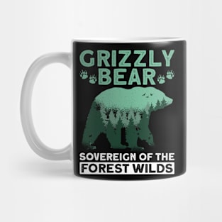 Grizzly Bear - Sovereign of the Forest Wilds - Grizzly Bear Mug